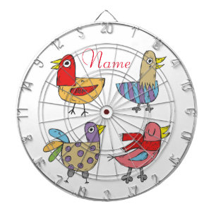 4 Funny Birds Thunder_Cove  Dart Board
