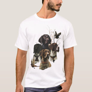 4 German Shorthaired Pointer Colors T-Shirt