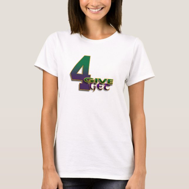 4-Give 4-Get 4 Favre Women's Green T-Shirt (Front)