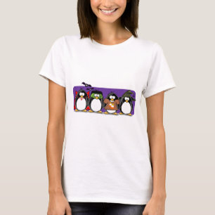 4 Halloween Penguins T-Shirt