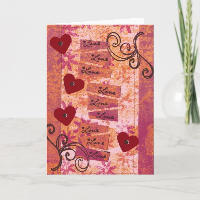 4 Hearts 9 Loves Card (Front)