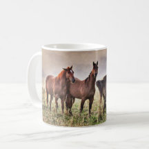 4 Horses in The Mist - MUG