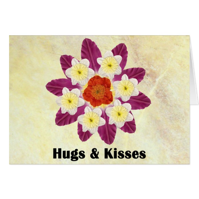 4 Hugs and Kisses Cards