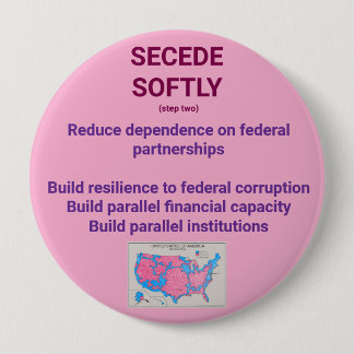 4 inch round Button