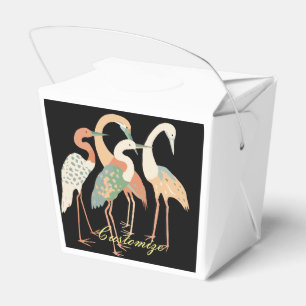 4 Japanese Cranes Thunder_Cove Favor Boxes