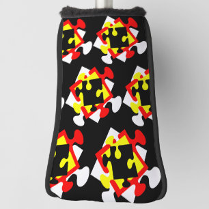 4 Jigsaw Pieces Golf Head Cover