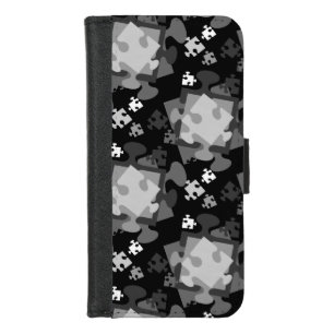 4 Jigsaw Pieces iPhone 8/7 Wallet Case