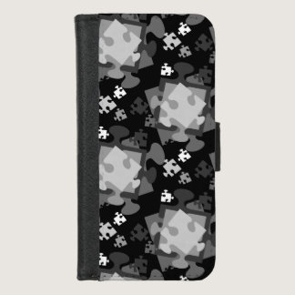4 Jigsaw Pieces iPhone 8/7 Wallet Case