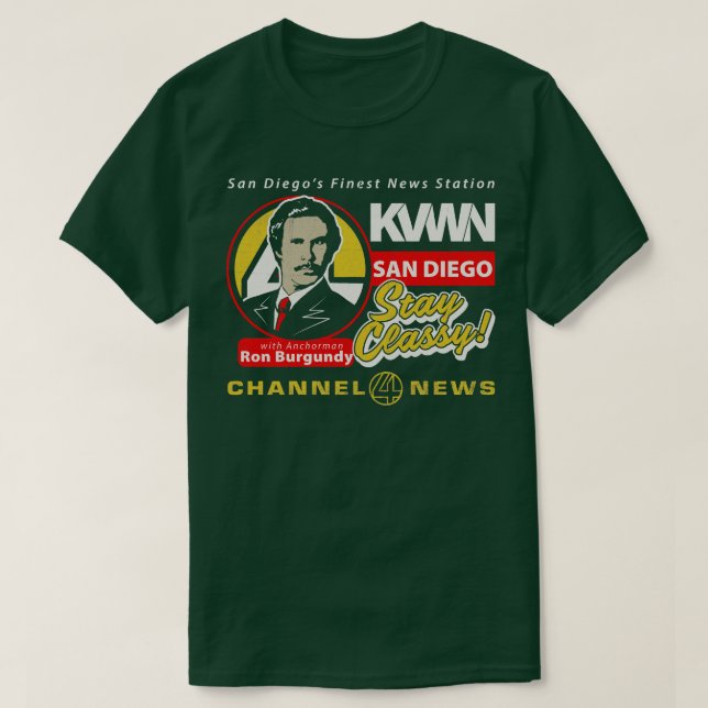 4 KVWN San Diego T-Shirt (Design Front)