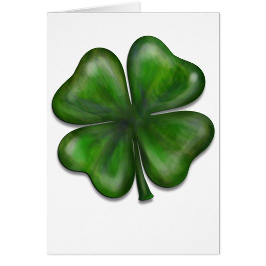 4 leaf clover cards (Front)
