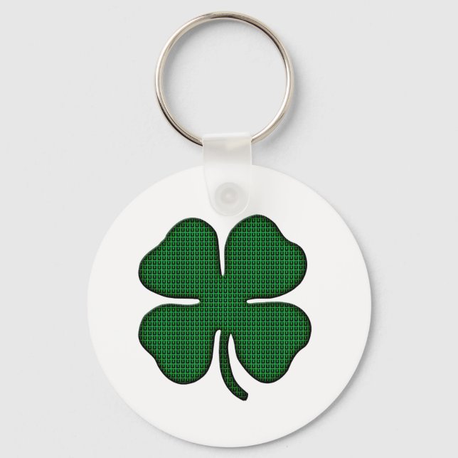 4 leaf clover keychain (Front)