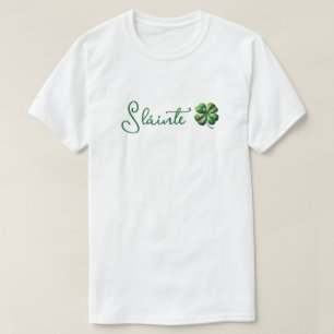 4 Leaf Clover - Slainte T-Shirt
