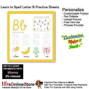 4 Learn To Spell Letter B Teacher Home Schooling