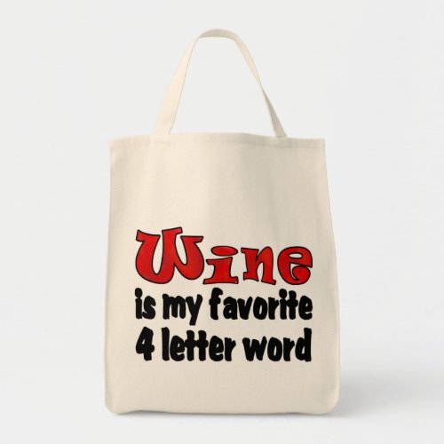 4 Letter Wine Bag