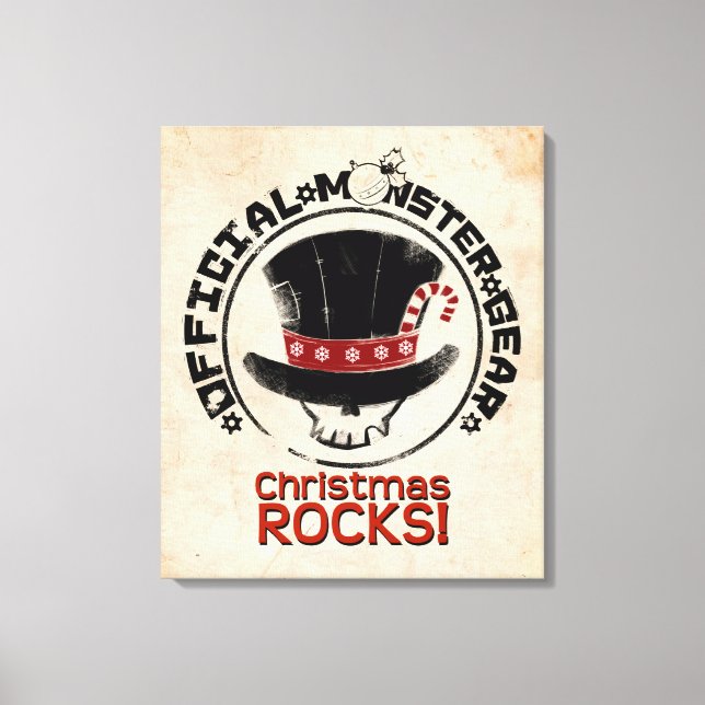 4 Little Monsters - Andy Holiday Canvas Print (Front)