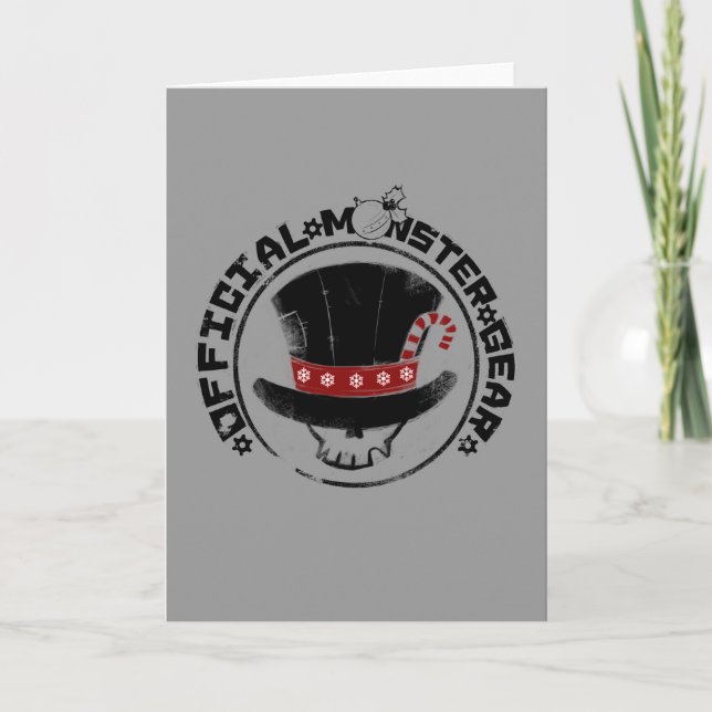4 Little Monsters - Andy Holiday Logo Card (Front)