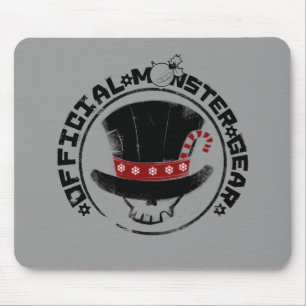 4 Little Monsters - Andy Holiday Logo Mouse Pad