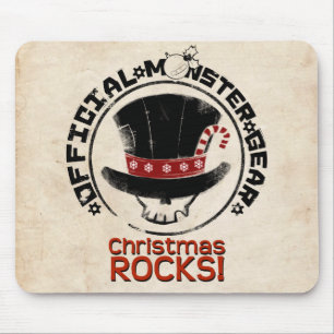 4 Little Monsters - Andy Holiday Mouse Pad