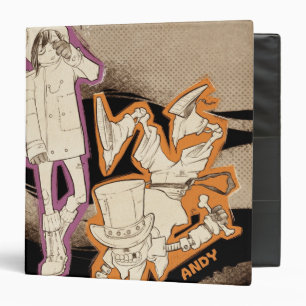 4 Little Monsters - Group 3 Ring Binder