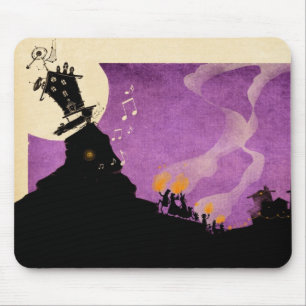 4 Little Monsters - Halloween Night Mouse Pad