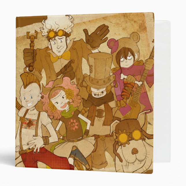 4 Little Monsters - Let's Rock the House Binder (Front/Inside)