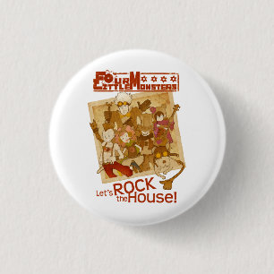 4 Little Monsters - Let's Rock the House Button