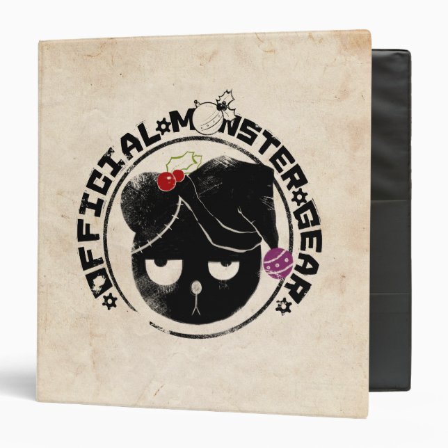 4 Little Monsters - Michael Holiday Logo Binder (Front/Inside)