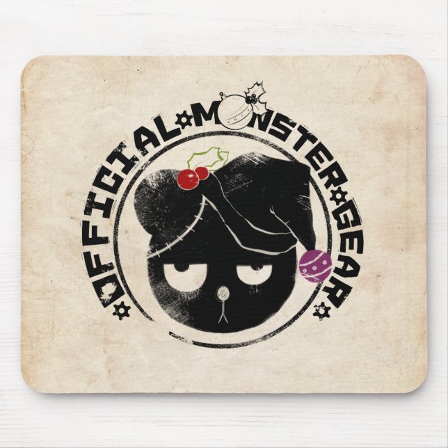 4 Little Monsters - Michael Holiday Logo Mouse Pad (Front)