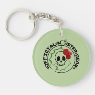 4 Little Monsters - Nessa Holiday Logo 2 Keychain