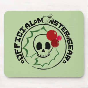 4 Little Monsters - Nessa Holiday Logo 2 Mouse Pad