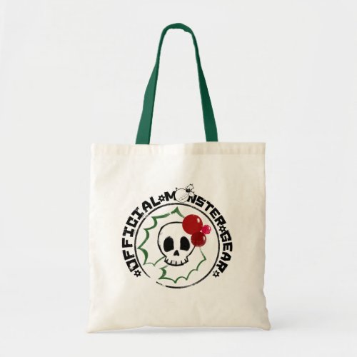 4 Little Monsters _ Nessa Holiday Logo 2 Tote Bag