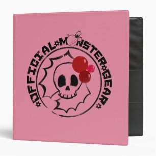 4 Little Monsters - Nessa Holiday Logo Binder