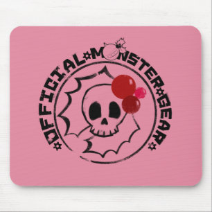 4 Little Monsters - Nessa Holiday Logo Mouse Pad