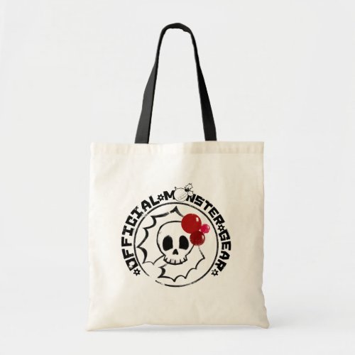4 Little Monsters _ Nessa Holiday Logo Tote Bag