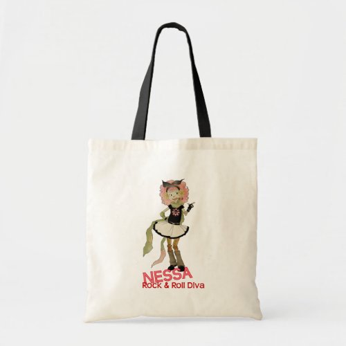 4 Little Monsters _ Nessa Tote Bag