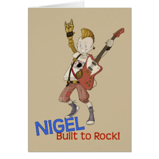 4 Little Monsters - Nigel Cards