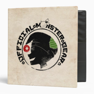 4 Little Monsters - Nigel Holiday Logo 2 3 Ring Binder