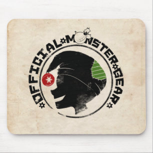 4 Little Monsters - Nigel Holiday Logo 2 Mouse Pad