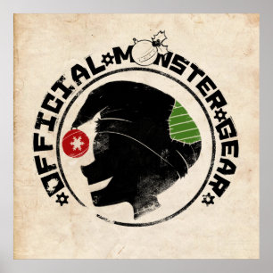 4 Little Monsters - Nigel Holiday Logo 2 Poster