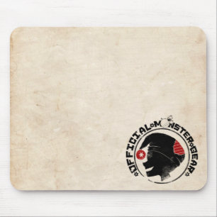 4 Little Monsters - Nigel Holiday Logo Mouse Pad