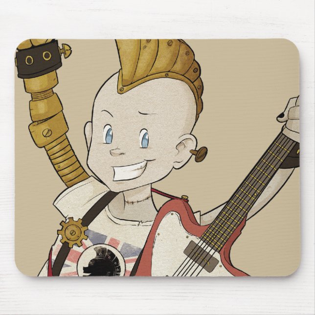 4 Little Monsters - Nigel Mouse Pad (Front)