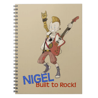 4 Little Monsters - Nigel Notebook