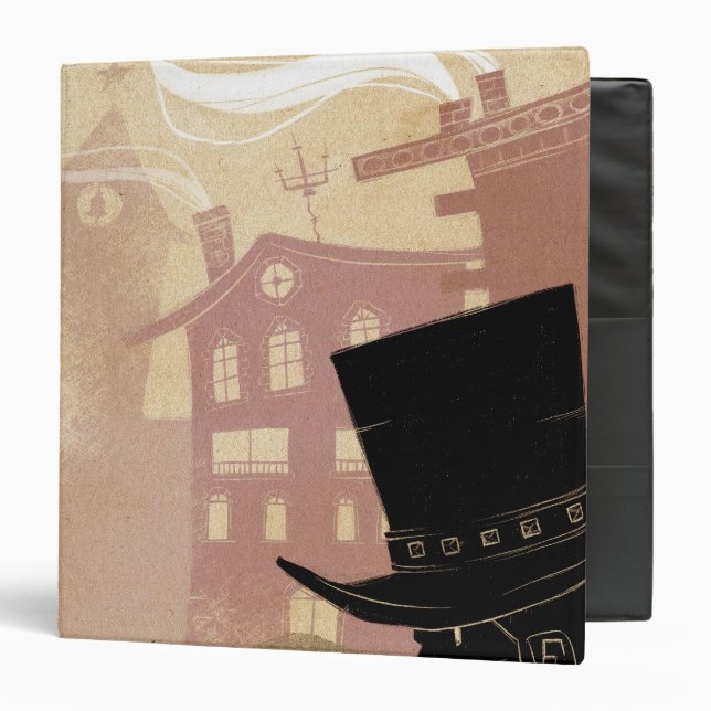 4 Little Monsters - Walking Through Town Binder (Front/Inside)