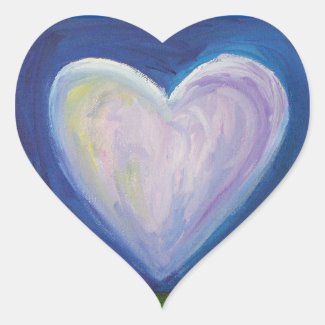 4 Love Hearts Art Custom Sticker Decals