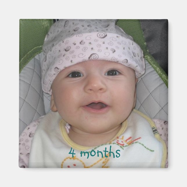 4 months, 4 months magnet (Front)