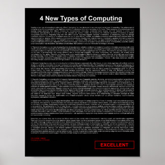 4 New Types of Computing Poster