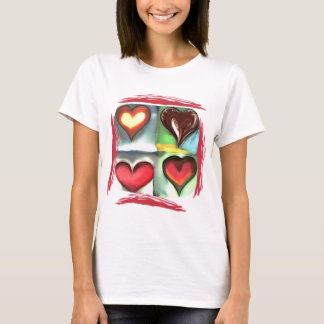 4 of Hearts T-Shirt