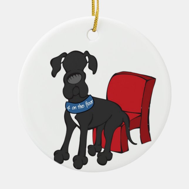 4 On The Floor Ornament (Front)