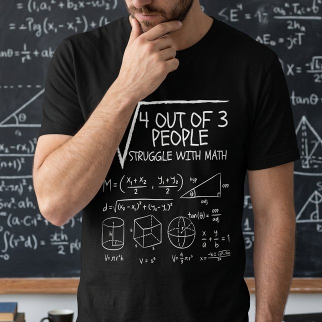  4 Out Of 3 People Struggle With Math T-Shirt (Creator Uploaded)
