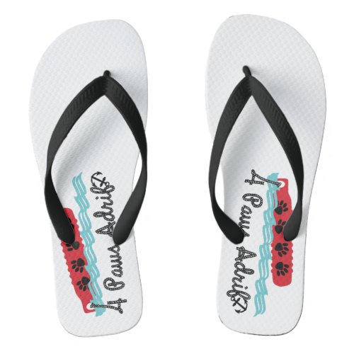 4 Paws Adrift Adult Flip Flops